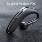 F900 Mini Earhook 180 Degree Freely Rotating Wireless Bluetooth 5.0 Earphone Car Handsfree Call Headphone - Image 7