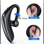 F900 Mini Earhook 180 Degree Freely Rotating Wireless Bluetooth 5.0 Earphone Car Handsfree Call Headphone - Image 10