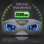 M5 Cool Owl Design Bluetooth Speaker LED Flash Wireless Loudspeaker FM Radio Alarm Clock TF Card - Image 9