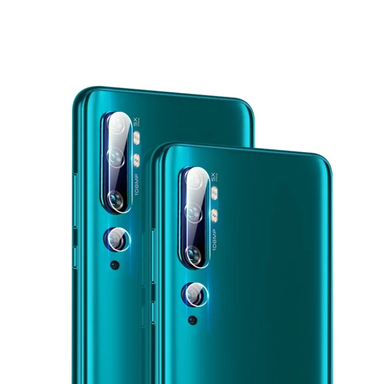 For Mi CC9 Pro/ Mi Note 10 2pcs mocolo 0.15mm 9H 2.5D Round Edge Rear Camera Lens Tempered Glass Film