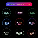 VJ033 Multi-function Upgrade Bluetooth 5.0 Headset Stereo Wireless LED Microphone FM Radio Headset - Image 13
