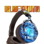 VJ086 Graffiti Headset Wireless Sports Bluetooth Headset Water Transfer Color Print Headset, Support TF, FM - Image 14