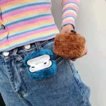 For Apple AirPods Pro Plush Bluetooth Headphone Protective Case - Image 2