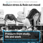 T6 Funny Bluetooth Speaker Flapping Relieve Stress Colorful Lights Soundbar Rubber Support TF Card - Image 5