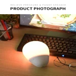 T6 Funny Bluetooth Speaker Flapping Relieve Stress Colorful Lights Soundbar Rubber Support TF Card - Image 10