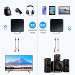 B32 2 in 1 Bluetooth 5.0 TV Computer Wireless Audio Bluetooth Adapter Bluetooth Transmitter Receiver - Image 7