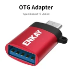 ENKAY ENK-AT101 Aluminium Alloy USB-C / Type-C to USB 3.0 OTG Data Adapter Converter, ENK-AT101 - Image 2