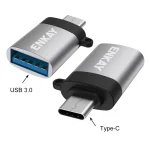 ENKAY ENK-AT101 Aluminium Alloy USB-C / Type-C to USB 3.0 OTG Data Adapter Converter, ENK-AT101 - Image 3