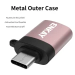 ENKAY ENK-AT101 Aluminium Alloy USB-C / Type-C to USB 3.0 OTG Data Adapter Converter, ENK-AT101 - Image 4