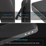 AEC BT-205 Portable Wireless Bluetooth Speaker Stereo Music Loudspeaker Built-in Microphone, Support TF Card - Image 5