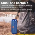 T&G TG191 20W Waterproof Bluetooth Speaker Stereo Double Diaphragm Subwoofer Portable Audio FM Radio - Image 7