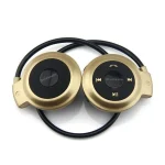 NVAHVA MP3 Player Bluetooth Headphone, Wireless Sport Headset MP3 Player With FM Radio, Stereo Earphone TF Card MP3 Max to 32GB, mini-503 Gold, mini-503 Black, mini-503 Red, mini-503 Blue - Image 2