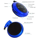 NVAHVA MP3 Player Bluetooth Headphone, Wireless Sport Headset MP3 Player With FM Radio, Stereo Earphone TF Card MP3 Max to 32GB, mini-503 Gold, mini-503 Black, mini-503 Red, mini-503 Blue - Image 3