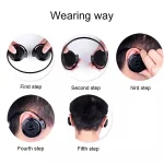 NVAHVA MP3 Player Bluetooth Headphone, Wireless Sport Headset MP3 Player With FM Radio, Stereo Earphone TF Card MP3 Max to 32GB, mini-503 Gold, mini-503 Black, mini-503 Red, mini-503 Blue - Image 4