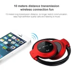 NVAHVA MP3 Player Bluetooth Headphone, Wireless Sport Headset MP3 Player With FM Radio, Stereo Earphone TF Card MP3 Max to 32GB, mini-503 Gold, mini-503 Black, mini-503 Red, mini-503 Blue - Image 7