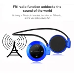 NVAHVA MP3 Player Bluetooth Headphone, Wireless Sport Headset MP3 Player With FM Radio, Stereo Earphone TF Card MP3 Max to 32GB, mini-503 Gold, mini-503 Black, mini-503 Red, mini-503 Blue - Image 8