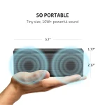 Portable Bluetooth Wireless Loudspeaker Sound System Stereo Music Surround Waterproof Outdoor Speakerer - Image 2