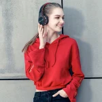 Tourya B7 Wireless Bluetooth Headset Foldable Headphone Adjustable Earphones with Microphone, B7 (Black Red), B7 (Black Blue) - Image 8