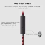 3.5mm Jack Crack Earphone Wired Headset Super Bass Sound Headphone Earbud with Mic for Mobile Phone Samsung Xiaomi MP3 4 - Image 4