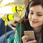 3.5mm Jack Crack Earphone Wired Headset Super Bass Sound Headphone Earbud with Mic for Mobile Phone Samsung Xiaomi MP3 4 - Image 7