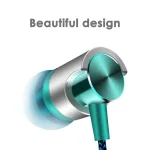 Metal Wired Earphone Super Bass Sound Headphones In-Ear Sport Headset with Mic for Xiaomi Samsung Huawei - Image 4