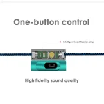 Metal Wired Earphone Super Bass Sound Headphones In-Ear Sport Headset with Mic for Xiaomi Samsung Huawei - Image 5