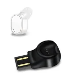 LESIRI X12 Bluetooth Headset Mini Wireless Earphone Portable USB Magnetic Charging Headset Sport Earbud Headset for iPhone