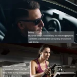 ET Bluetooth Earphone Wireless Headset Handsfree Ear Hook Waterproof Noise Reduction Earphone with Mic for Android IPhone - Image 6