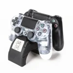 For Playstation 4 /PS4 pro /PS4 Slim Wireless Controller LED Indicator Charger Double Handle Dual USB Charging Dock Station Stand - Image 3