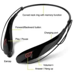 Large Capacity Bettery Handsfree Sport Wireless Bluetooth Stereo Earphones with Mic - Image 9