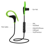 AiWei BT-01 Wireless Bluetooth Earphone with Microphone Hook Sports Earphone - Image 4