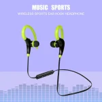 AiWei BT-01 Wireless Bluetooth Earphone with Microphone Hook Sports Earphone - Image 6