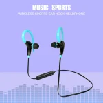 AiWei BT-01 Wireless Bluetooth Earphone with Microphone Hook Sports Earphone - Image 7