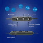 AiWei BT-01 Wireless Bluetooth Earphone with Microphone Hook Sports Earphone - Image 10