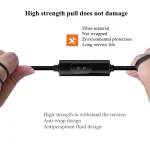 3.5mm Wired Headphones Handsfree Headset In Ear Earphone Earbuds with Mic for Xiomi Iphone MP3 Player Laptop - Image 2