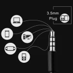 3.5mm Wired Headphones Handsfree Headset In Ear Earphone Earbuds with Mic for Xiomi Iphone MP3 Player Laptop - Image 7
