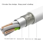 VPB S3 Sport Earphone Wired Super Bass 3.5mm Crack Earphone Earbud with Microphone Hands Free for Samsung MP3 - Image 4