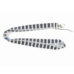 10 PCS Neck Lanyard for Label / ID / Badge / Mobile Phones, Size: 50 x 2cm, Note, Piano - Image 2