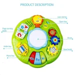 Multi-function Lighting Hand Drums Children Electric Music Toys - Image 3