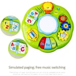 Multi-function Lighting Hand Drums Children Electric Music Toys - Image 5