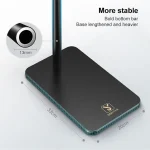Live Folding Multifunctional Floor Stand For 4-13 Inch Cell Phone/Tablet/Switch, Retractable With Desktop Collet(Black), Retractable(Black) - Image 6