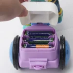 Electric Universal Stunt Tricycle Rotating Cartoon Toy Car with Light Music, Random Color Delivery, Boy, Girl - Image 6