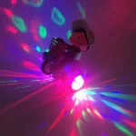 Electric Universal Stunt Tricycle Rotating Cartoon Toy Car with Light Music, Random Color Delivery, Boy, Girl - Image 7