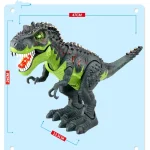 Simulation Electric Dinosaur Model Children Educational Toys, Random Color Delivery - Image 7
