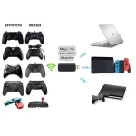 JYS-130 Wireless Bluetooth Gamepad Converter Adapter For PS3 / Switch / PC - Image 9