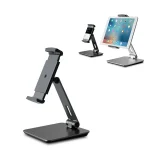 AP-7X Universal Aluminum Stand Desk Mount Holder for 4.7-9.7 inch Phone & Tablet PC - Image 2
