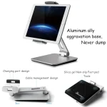 AP-7X Universal Aluminum Stand Desk Mount Holder for 4.7-9.7 inch Phone & Tablet PC - Image 5