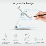AP-7X Universal Aluminum Stand Desk Mount Holder for 4.7-9.7 inch Phone & Tablet PC - Image 6