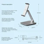 AP-7X Universal Aluminum Stand Desk Mount Holder for 4.7-9.7 inch Phone & Tablet PC - Image 8