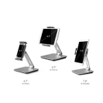 AP-7X Universal Aluminum Stand Desk Mount Holder for 4.7-9.7 inch Phone & Tablet PC - Image 9